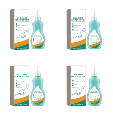 

Pot Bottom Descaling Agent Washing Pot Glue Pot Thickener Ir On Bu Rning Pot Bottom Kitchen Cleaner (100ml) 2PCS Bathroom Grout Sponge Daddy Holder Dryer Dog Hair Catcher Glass Top Wax Pen Battery