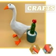 thumbnail image 3 of Unique Magnetic Key Holder 3D Goose Key Rack Resin Duck Statue Home Storage, 3 of 8