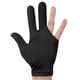 thumbnail image 5 of Manopla de deporte 3 uds/6 uds guantes de taco de 3 dedos guantes elásticos abiertos para piscina pa Meterk Manopla de deporte, 5 of 7