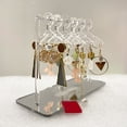 thumbnail image 4 of YAOMOBB Ear Studs Display Rack Polished Coat Hanger Shaped Earring Rack for Jewelry Display, 4 of 6