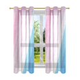 thumbnail image 7 of Yayeee Window Curtains Set of 2 for Living Room Light Filtering 63"x42", Pink Gradient, 7 of 7
