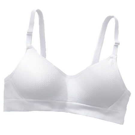 LLYwey Women S+Sports+Bras On Sale Womens Bra Underwear Seamless with Cups Without Underwire Push up Comfortable Bra Big Girls Size Nylon Underwire Bra Style LW-286 White L