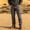 Gray, variant on Men's Ripstop Tactical Cargo Pants Made of 100% Cotton, Durable Multi Pocket Long Trousers for Outdoor, Hunting, Hiking and Daily Work Wear Army Green-A