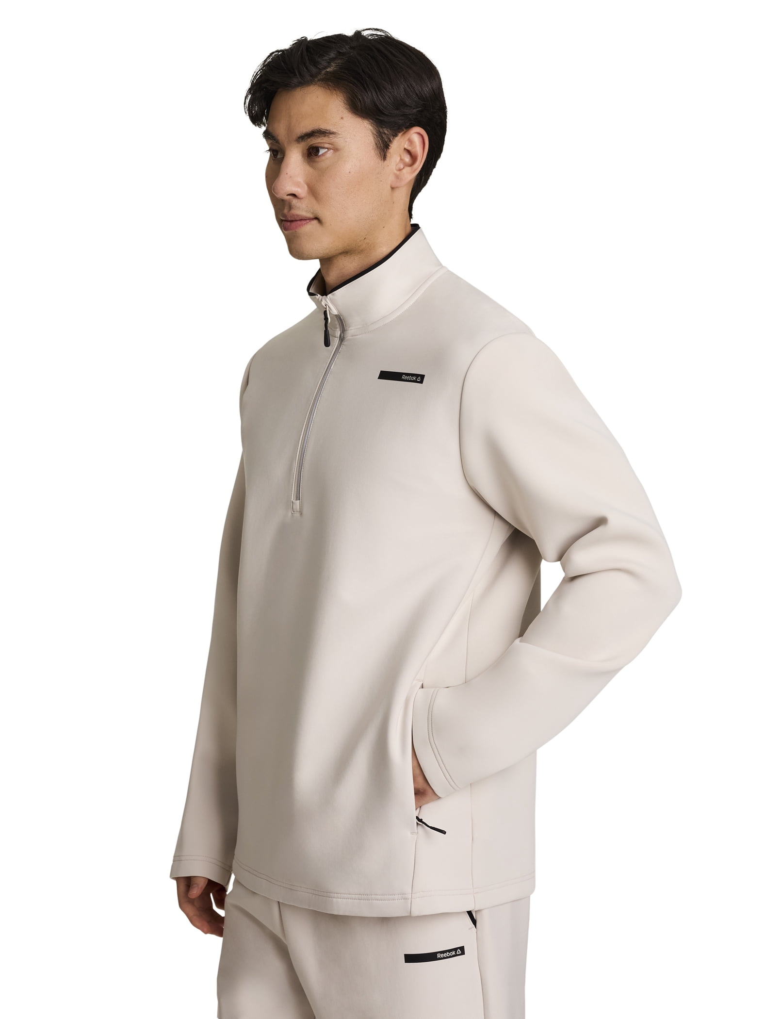 Reebok Men's and Big Men's Commuter Hybrid Quarter Zip, Sizes S-3XL
