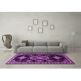 thumbnail image 3 of Ahgly Company Indoor Rectangle Persian Purple Traditional Area Rugs, 2' x 3', 3 of 4