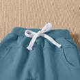 thumbnail image 6 of Towmus Baby Boy Clothes 12-18 Months Neutral Baby Boy Girl Long Sleeve Sweatshirt Pullover Pant Fall Solid Color Outfit, 6 of 7