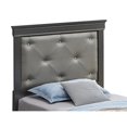 thumbnail image 5 of Glory Furniture Lorana Twin Bed in Metalic Black Color, 5 of 7