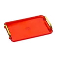 thumbnail image 3 of veasfak Serving Tray Rectangular Bathroom Organizer for Restaurant Hotel Living Room M, 3 of 9