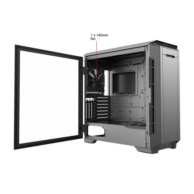 Phanteks Eclipse P600S ATX Mid Tower PC Parts, Black Steel