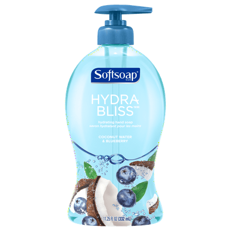 UPC 074182457037 product image for Softsoap Hydra Bliss Liquid Hand Soap Pump, Coconut Water & Blueberry - 11.25 oz | upcitemdb.com