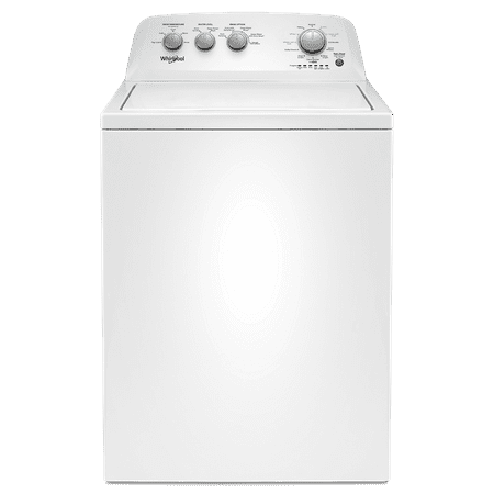 Whirlpool WTW4850HW - Washing machine - freestanding - width: 27.5 in - depth: 27 in - height: 43.3 in - top loading - 3.9 cu. ft - 770 rpm - white