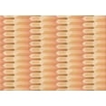 thumbnail image 1 of Ahgly Company Machine Washable Indoor Rectangle Transitional Orange Area Rugs, 2' x 5', 1 of 7