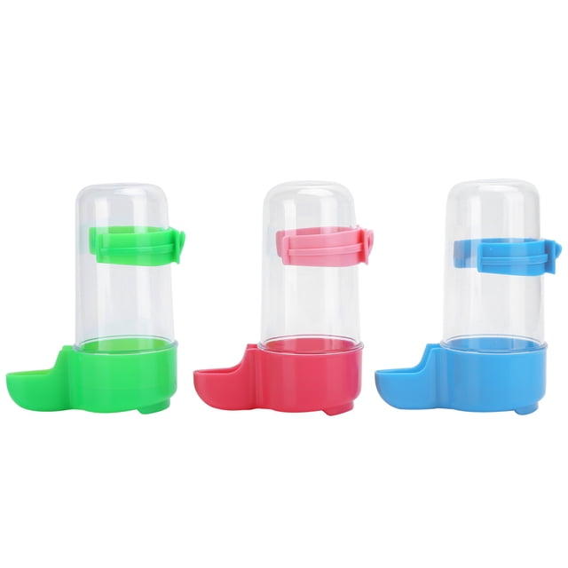 Bebedero de agua para pájaros, 3 juegos de comederos automáticos para pájaros, suministros para pájaros, comedero para pájaros con un rendimiento inigualable