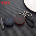 thumbnail image 4 of Handmade Genuine Leather Fob Car Smart Key Case for Harley Davidson X48 1200 Street Glide Protection Cover Keychains Accessories, 4 of 5