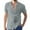 Grey, variant on Daznico Mens Shirts - Men Casual Solid Shirt Double Pocket Short Sleeve Turn-Down Collar Shirts - Shirts for Men,Color:White,Size:XXL