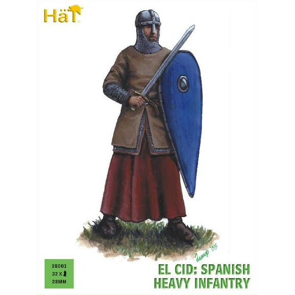 El Cid Spanish Hvy Inf 28mm
