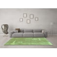 thumbnail image 3 of Ahgly Company Indoor Rectangle Abstract Light Blue Modern Area Rugs, 3' x 5', 3 of 4