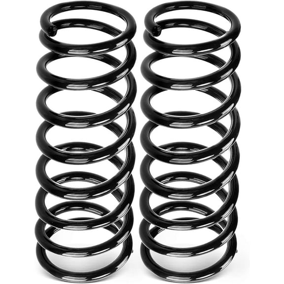 A-Premium 2Pcs Rear Suspension Coil Spring Set Compatible with Honda Accord 2013-2017 2.4L 3.5L, Driver and Passenger Side, Replace# 52441T2AA51, 52441T3LA00