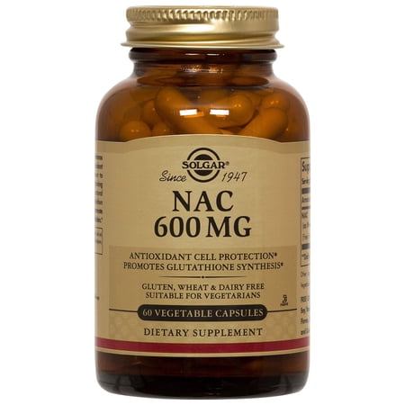 Solgar NAC 600 mg - 60 Vegetable Capsules