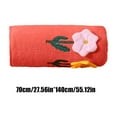 thumbnail image 4 of Xuniizn Bath Towel and Wash Cloths Set: 1* Cartoon Flower Bath Towel 70x140Cm, 100%Polyester, Highly Absorbent & Fade Resistant, 4 of 7