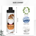 thumbnail image 3 of Susaid Autumn Gnomes Print 18oz Sports Insulated Kettle Stainless Steel Water Bottle Leakproof Sport Flask, 3 of 7