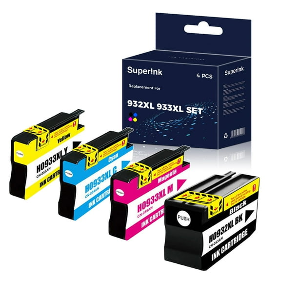 Compatible HP 932XL / 933XL Ink Cartridge Combo By Superink