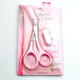 thumbnail image 4 of Tijeras para cejas con peine para cejas, peine pequeño, tijeras de maquillaje para cejas con peine, tijeras para cejas para principiantes, herramientas de acero inoxidable, 4 of 5