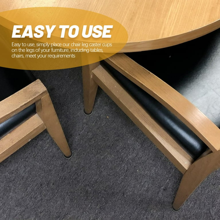 Chair leg caster discount cups