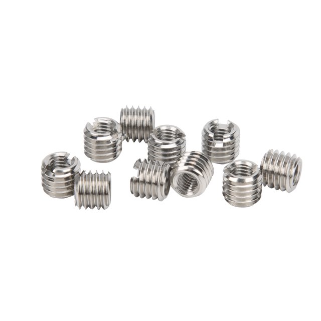 Thread Insert Kit, Thread Reducing Nut Fastener Hardware Stable Durable For Aviation Automobiles For Manufacturing Fields