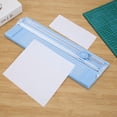 thumbnail image 4 of Cortador de papel de corte bidireccional A4 con regla extraíble Recortadores de fotos pequeños, 4 of 5