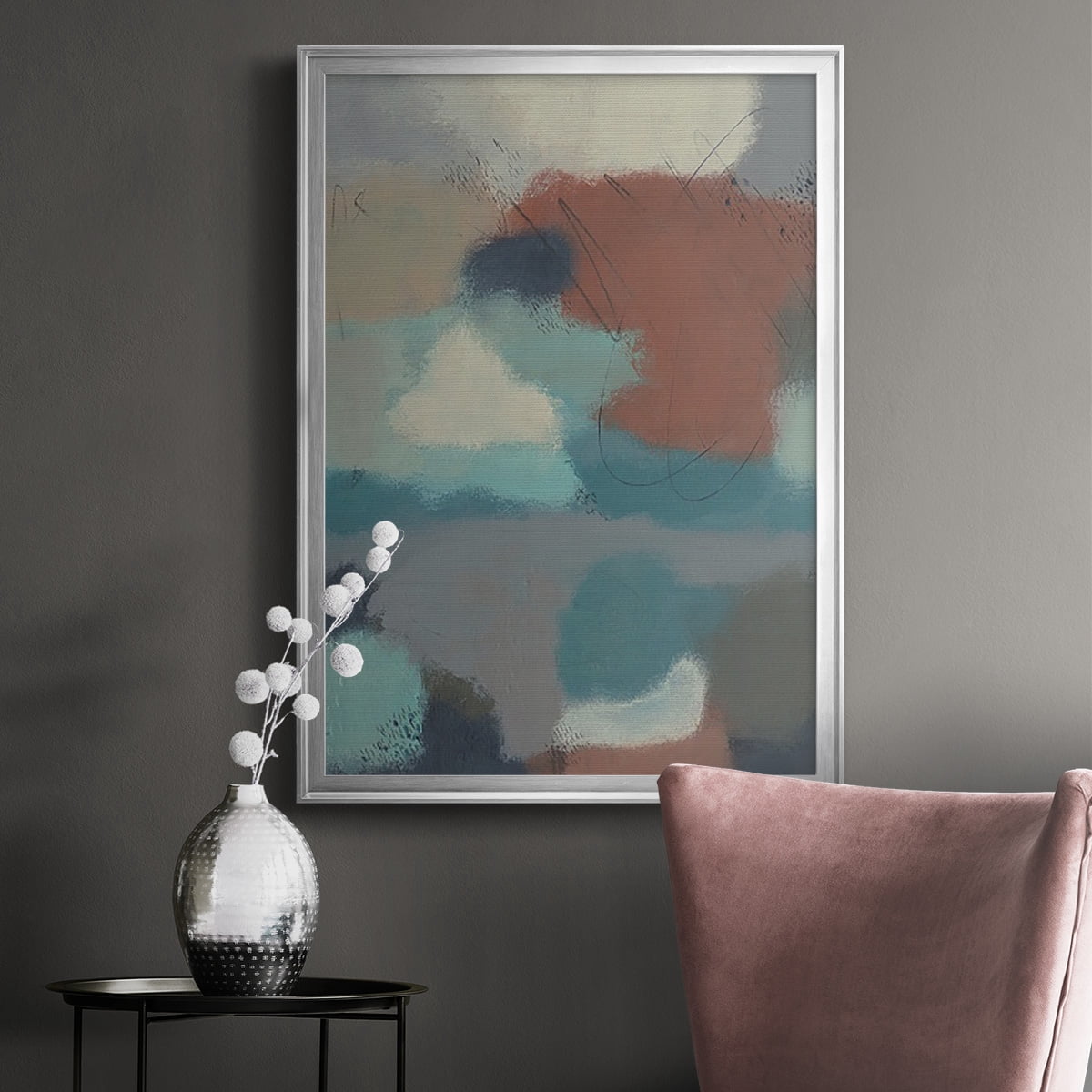 Floating By I Premium Framed Print, in Gold, Black, or Silver - Ready to Hang