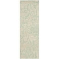 thumbnail image 4 of SAFAVIEH Soho Malta Floral Wool Area Rug, Light Blue/Beige, 3'6" x 5'6", 4 of 8