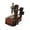 red old color, variant on Tire Changer Model Miniature Removable Picker Machine Collectible Display Piece for Repair Shop Hobbyist Diorama
