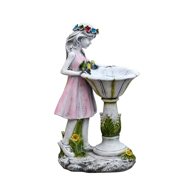 Fairy Solar Light Estatua De Ángel De Resina De Ahorro De Energía Con Energía Solar Hermosa Lámpara Decorativa A Prueba De Agua A Prueba De Herrumbre Adorno Automático Para Jardín Patio Trasero Hogar Yuarrent HA021646-00