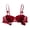 Red-32, variant on Women's Balconette Bra Cup Padded Push Up Bra Lingerie Underwire Lace Underwire Bra Shelf Bra Brassiere Gifts