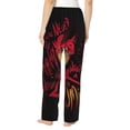 thumbnail image 3 of Hazbin Hotel Alastor Women's Pajama Pants Lounge Daily Novelty Cozy Sleep Bottoms Pants Sleepwear With Pockets, 3 of 8