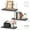 White, variant on Threns 3Pcs Floating Shelf Wall Mounted Wood Cubicle Wall Shelf 11.8 x 6 Inch with Installation Accessories for Book Photo Frame Ornament