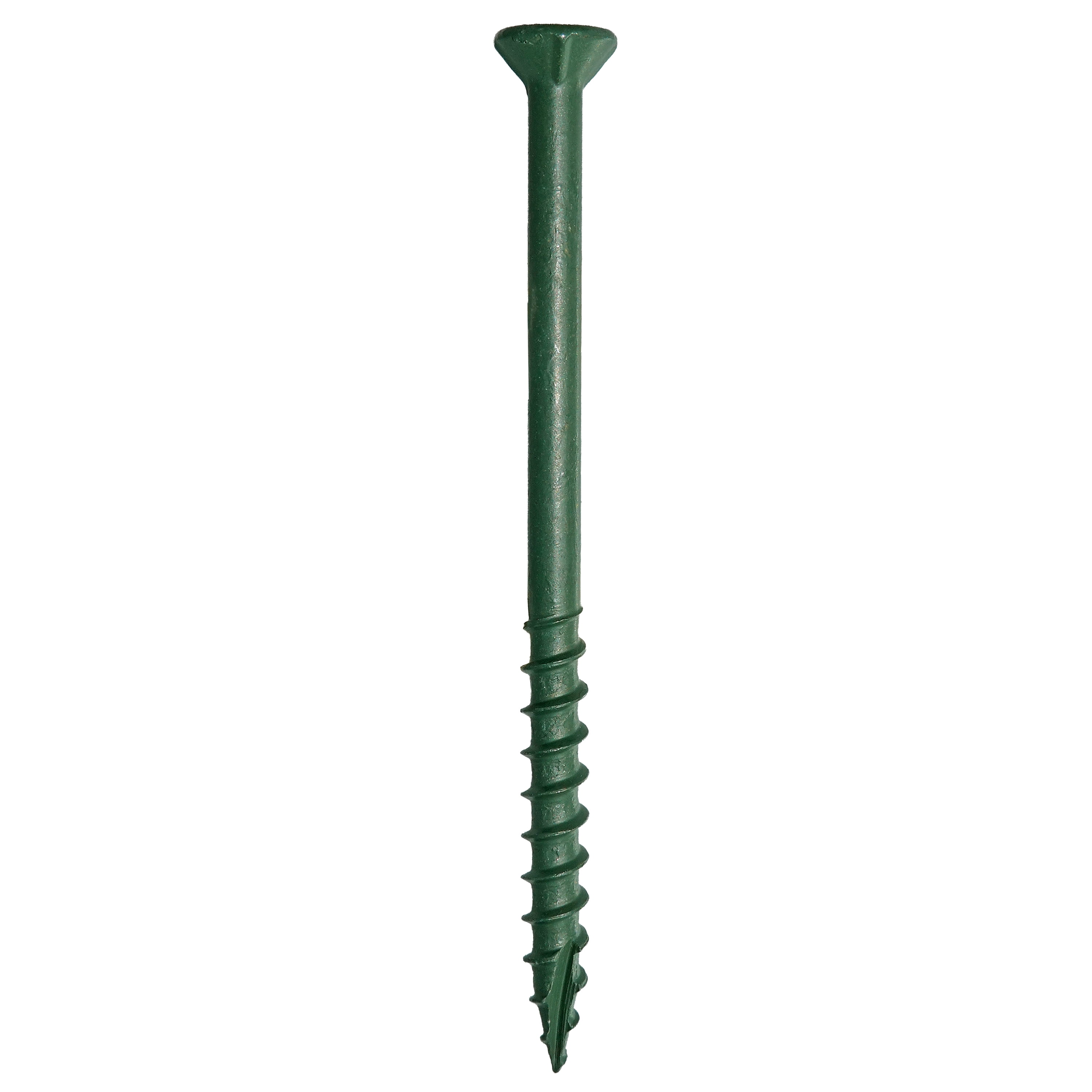 Grip-Rite PrimeGuard Plus #9 x 3 in. Green Wood to Wood Deck Screw 25 lb.