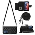 thumbnail image 2 of Mantto for Moto G Play 4G 2024 Case RFID Blocking Wallet Card Holder Leather PU Flip Cover Lanyard Crossbody Strap Women Girl Magnetic Clasp Kickstand for Motorola Moto G Play 4G 2024, Black, 2 of 8