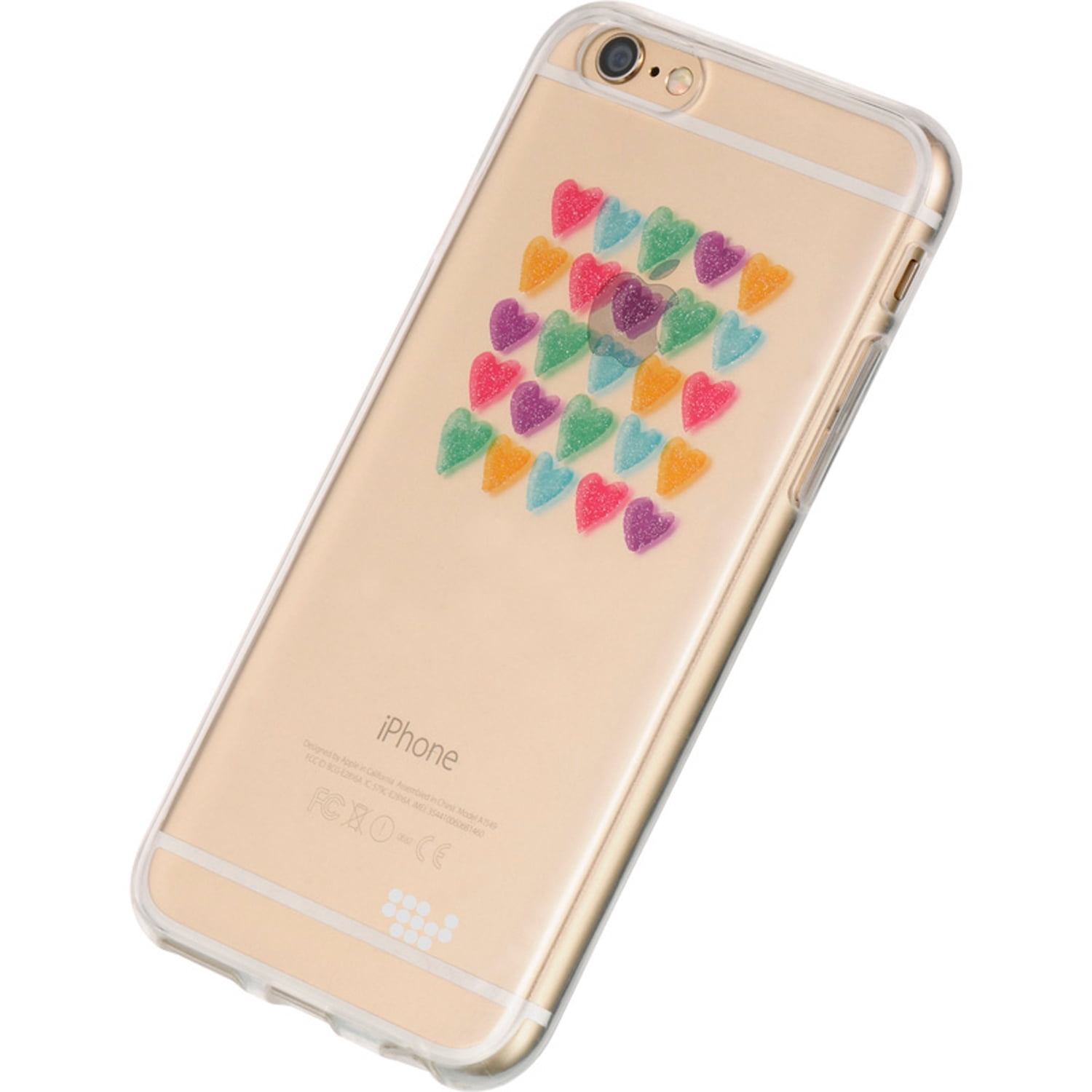 Watercolored Painting TPU Skin Case for Apple iPhone 6 / 6S With Drop and Scratch Resistant, Shock Proof TPU Casing (Love Me Always)