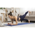 thumbnail image 2 of Tapete para Yoga Azul 61 x 181cm 3mm Espesor - Yoga Mat acolchado para hacer ejercicio - Tapete Antiderrapante para Gimnasio Livingreen Tapete para Yoga/Color Azul/Medida 61cm x 181cm, 3 a 4mm de Espesor, 2 of 3