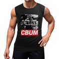 thumbnail image 1 of Camiseta sin mangas para hombre, chaleco de trabajo con cita de Chris Bumstead, accesorios de gimnasio para fitness, novedad xuanjing  unisex, 1 of 1