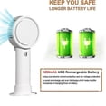 thumbnail image 3 of Hand Mini Fan Mini Personal Fan Handheld Hot Flashes Fan Db_Perfect Gift, 3 of 5