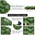 thumbnail image 2 of Camping Sleeping Pad, MEETPEAK Extra Thickness 3.2 Inch Inflatable Sleeping Mat Built-in Pump, Compact Lightweight Waterproof Camping Air Mattress for Backpacking, Hiking, Car Traveling, Tent, 2 of 7
