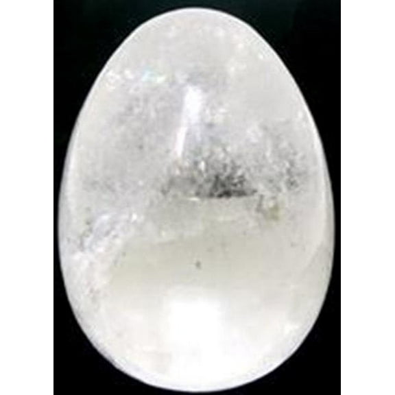 Egg Shaped Quartz Crystal