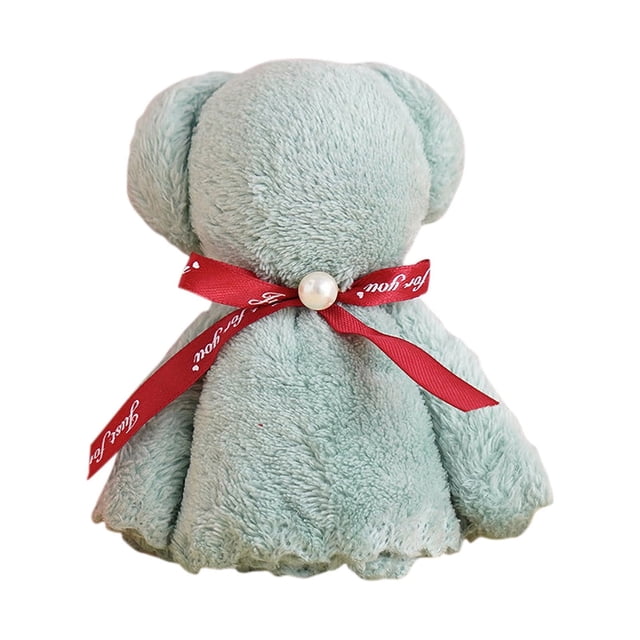 fheaev Absorbent Velvet Towel, Face Wash Towel, Children's Household Soft Gift Towel
