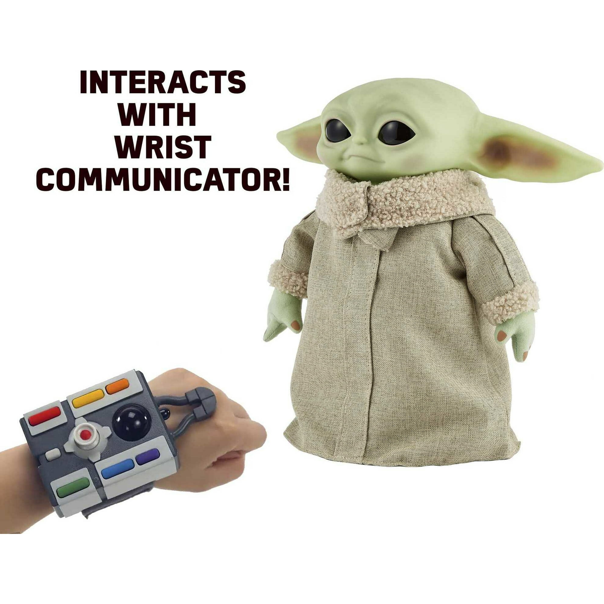 Star Wars Grogu, The Child, 12-in Plush RC Motion Toy, Based on The Mandalorian