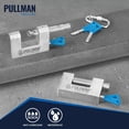 thumbnail image 5 of Candado PULLMAN, resistente, con llaves iguales, 80 mm, alta seguridad (paquete de 2), 5 of 5