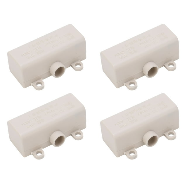 Conector De Cable De Cableado Rápido, Carcasa Ignífuga 1000V 80A Conector De Cable Divisor Disipación De Calor Rápida Para Interruptor