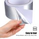 thumbnail image 5 of WORGEOUS 1 rollo de cinta de aluminio Temperatura Aislamiento de aislamiento Retardante Cinta autoadhesiva para reparar tubo de escape, 5 of 7